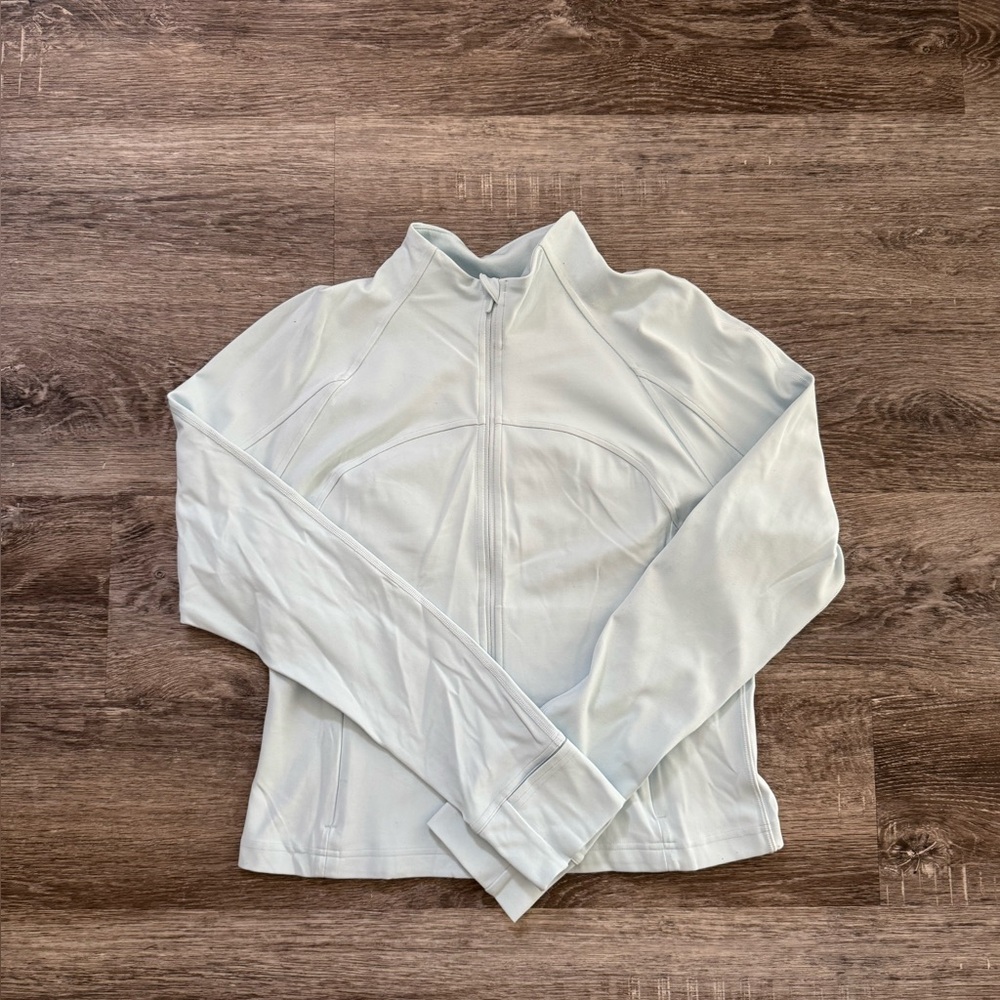 Light Blue Lululemon Cropped Define Jacket *Nulu*